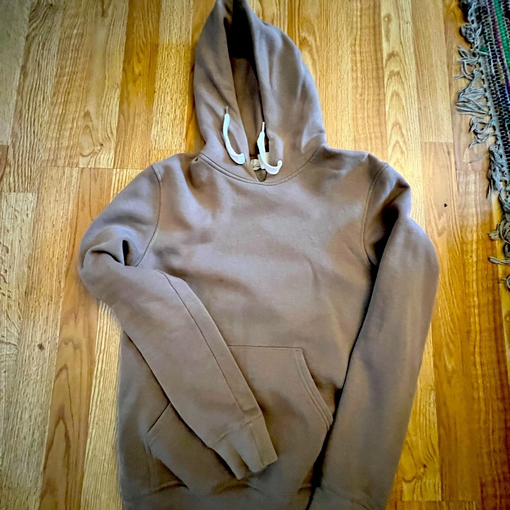 Small tan color hoodie in great condition from L.O.G.G